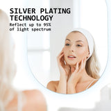 LED Wall Mirror Oval Anti-Fog Bathroom 50x75cm V274-FT-BM-LEDOV-5075