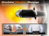 3 in 1 Back Massager, Electric Lumbar Support with Heat, Vibration and Traction, Back Support V1366-AZ2-W-11530