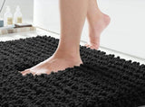 Original Luxury Shaggy Bath Mat Large Size U-Shaped, Soft and Cozy, Super Absorbent Water, V1189-LC-AMZ-00309