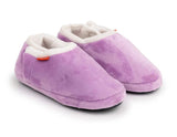 ARCHLINE Orthotic Slippers CLOSED Arch Scuffs Pain Relief Moccasins - Lilac - EU 37 V563-AS711-37
