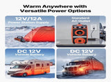 Diesel Heater, 8KW, DC 12V, All in One Portable Diesel Air Heater with Bluetooth APP, Remote V952-PPKCYJRQ25N18JNIP001V3