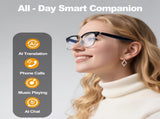 AI Smart Translation Glasses 110 Languages, Photochromic Lenses, Bluetooth Ideal for Travel, V1107-AI SMART TRANSLATION GLASSES1