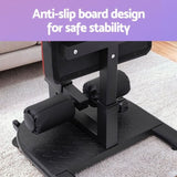 Everfit Deep Sissy Squat Weight Bench Adjustable Leg Extension Strength Training FIT-M-SQUAT-BENCH-BK