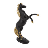 Horse Sculpture Ornament Decorative Auspicious Wealth Craft Resin Standing Horse Statue for Cabinet V1294-YM0626-3115220151811