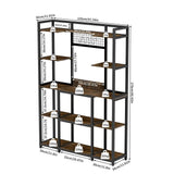 XXL Large Kitchen Bakers Rack Freestanding Microwave Stand Kitchen Storage Shelf V767-JJ-ZZ1398