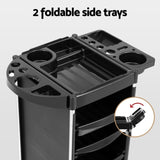 Embellir Salon Trolley Cart Spa Beauty Rolling Tray Hairdressing Storage 6 Tiers SA-TR-6T-BK