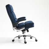 Velvet Home Ergonomic Swivel Adjustable Tilt Angle and Flip-up Arms Office Chair V226-SW1601BL