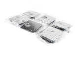 30Pcs Cabinet Hinge Repair Plate Accurate Rugged Stainless Steel Cabinet Hinge Repair Board Kit for V1294-YM0901-3114230145711