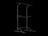Centra Power Tower Pull Up Bar Dip Station Adjustable Home Gym 150kg Black SP1100-BK-AU