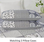 Nurturing Quilted Coverlet and Pillowcases Set: Perfect for Restful Sleep - Queen size V745-MAC080177Q13U