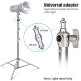 1Pcs Hridz 260cm Stainless Steel Heavy Duty with 1/4" to 3/8" adapter for Studio Softbox, Monolight V571-328453949391