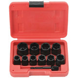 11-piece 9.5mm Bolt Impact Tool Set with Toolbox V1237-ZY-203-3212
