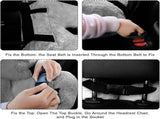 Car Pillow for Kids Comfort Travel Pillow for Car Soft Cotton Support Cushion for Children and V1259-DP01-A-3305