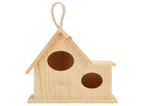 Wood Bird Nests Outdoor Birdhouse Breeding Box Bird Cage for Garden Backyard Balcony Decor V1294-YM0901-3111210123411