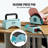 Hat Press Machine Mini Hat Heat Press for Caps 5.9x3.15 inch Plate Green V952-BXSKMJMINIKMFO40OV3