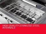 EuroGrille 8 Burner Outdoor BBQ Grill Barbeque Gas Stainless Steel Kitchen Commercial V219-COKBBQEUGABR8