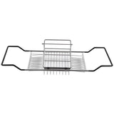 Metal Bathtub Rack Retractable Adjustable Removable Stand Bathroom Caddy Tray Rack for Hotels V1294-YM0523-3112220004511