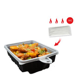 5 Pack Dalat Heating Lunch Box Container 33cm Rectangle Heating Bag V274-HA-SR-20HE
