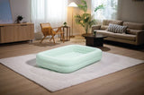 Intex Kidz Inflatable Travel Bed set with Hand Pump - Stars. Great for Travel 66810 V1032-IXKIDZBED-66810