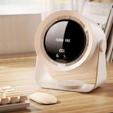 Digital Display Desk Fan Air Circulator Quiet Fan 100 Speeds Adjustable Table Fan for Camping Office V1263-JX-7211-2