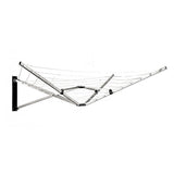 24m Folding Dryer for Laundry and Washing Wall Mounted 5 Arm Clothes Airer Space Saving Design V63-953411