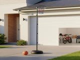 Netball Ring with Stand Portable Pole Height Adjustable V63-798747