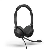 Jabra Evolve2 30 SE Wired USB-C/A UC Stereo Dual Headset, Lightweight & Durable, Noise Isolating Ear V1202-V2-SPJ-E2-30SE-D-UC-CA
