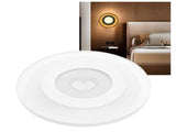 LED Wall Lamp Round Shape Heart Pattern Bedroom Living Room Corridor Wall Light AC85265V V1294-YM0901-3119200137111