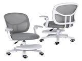Kids Desk Chair - Children Office Study Seat with Footrest NOVA - Grey V274-FT-OC-2611F-FGY