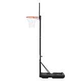 Everfit 3.05M Basketball Hoop Stand System Portable Height Adjustable w/ Knob BAS-HOOP-305KNOB-BK