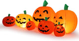 Halloween Inflatable Pumpkin Decoration with Built-in LED Lights, Blow Up Pumpkin for Home Yard V1237-ZY00B0FF269475