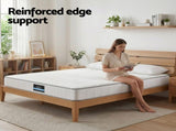 Giselle Queen Mattress 20cm with Reinforced Edge Support Egg-Crate Foam MATTRESS-D-PLAIN-20-Q