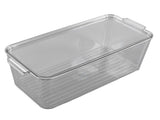Plastic Box Stackable Refrigerator Kitchen Clear Plastic Fruit Vegetable Preservation V1294-YM0523-3117220041512