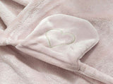 Hooded Blanket Wearable Polyester Plush Rabbit Ear Hooded Blanket Throw Soft Warm Blanket for Home V1294-YM0512-3117220259411