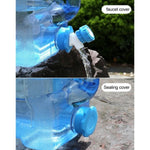 Portable Water Bucket 20L Camping Water Container Outlet Tap Barrel Outdoor V201-W12783325