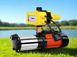 Giantz 1800W Max 5-Stage Garden Water Pump High Pressure Irrigation Booster Pump, Automatic PUMP-ST5-1800W-YEL