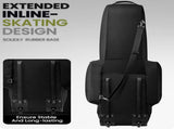 OutdoorMaster Padded Golf Club Travel Bag with Wheels, 900D Heavy Duty Oxford Waterproof V1168-1T-667I-963T