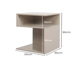 Levede Bedside Tables Drawers Side Table NI1036-NC_NZ