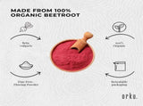 Orku 20Kg Organic Beetroot Powder ACO Certified 100% Pure Beet Root V238-SUPDZ-39739368964176
