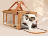 Multifunctional Pet Travel Bag Large Capacity, Breathable, Portable, Handheld or Crossbody Pet Bag V1265-AU-071-ZONG