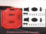 2.6-Gallon Storage Box with Lockable Bracket Durable Storage Container for Home, Garage & V1107-CS-UAZGGZ5