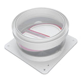 Range Hood Check Valve Unidirectional Odor Proof Plastic Kitchen Bathroom Flue Check Valve Backdraft V1294-YM0901-3118250014811