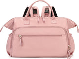 Convertible Diaper Bag - Wide Opening - 14 Pockets - Stylish - Baby Changing Bag - with Stroller V1188-ZXY-10612