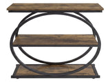 Levede Narrow Side Table 3 Tiers End Table Adjustable Sofa Side Table Bedroom NI1089-BR-AU