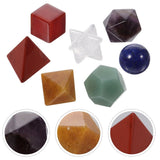 7-Piece Assorted Natural Healing Crystal Chakra Stones Set for Home Decor and Meditation V1192-AZ-W-25463