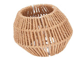 Paper Rope Lamp Shade Compatible with E27 E14 Base Decorative Woven Lampshade for Home Hotel Coffee V1294-YM0901-3119250029611