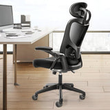 VEVOR Office Chair with Adjustable Lumbar Support, High Back Ergonomic Desk Chair with Adjustable V952-XZKBYSJYTKDTOZ4K4V0
