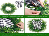 Bee Wreaths for Front Door Wreath Hanging Decor Summer Wreath Honey Bee Decor for Front Door V1366-AZ2-W-20013