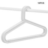 10-pack Standard PP Hanger Lightweight Shirt Hanger For Everyday Use White V1237-ZY-203-3362