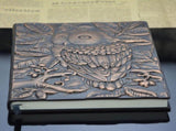 3D Carving Owl Embossed Notebook Journal Notepad Travel Diary Planner Sketchbook V1192-AZ-W-23286